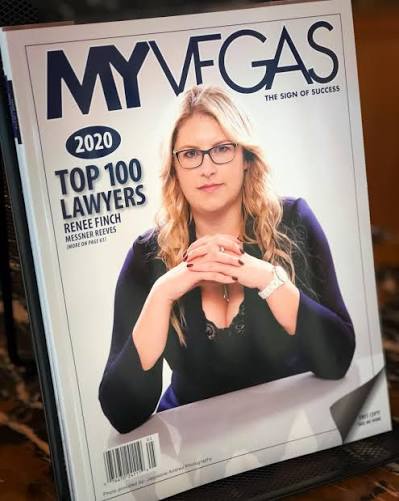 My Vegas Top 100 Nevada Lawyer 2020 mark
