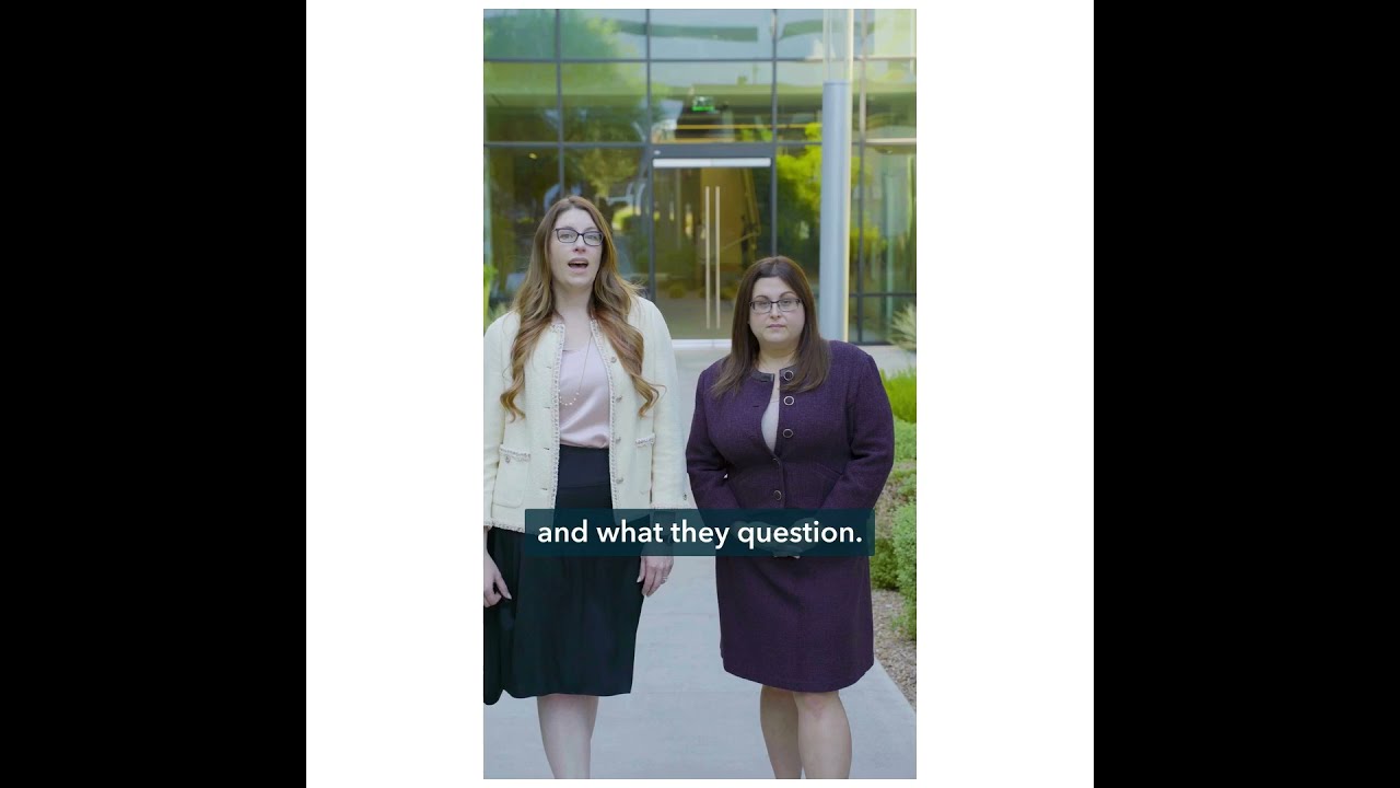 Renee M. Finch and Jaclyn Kliewer in the Summit Trial Attorneys commercial